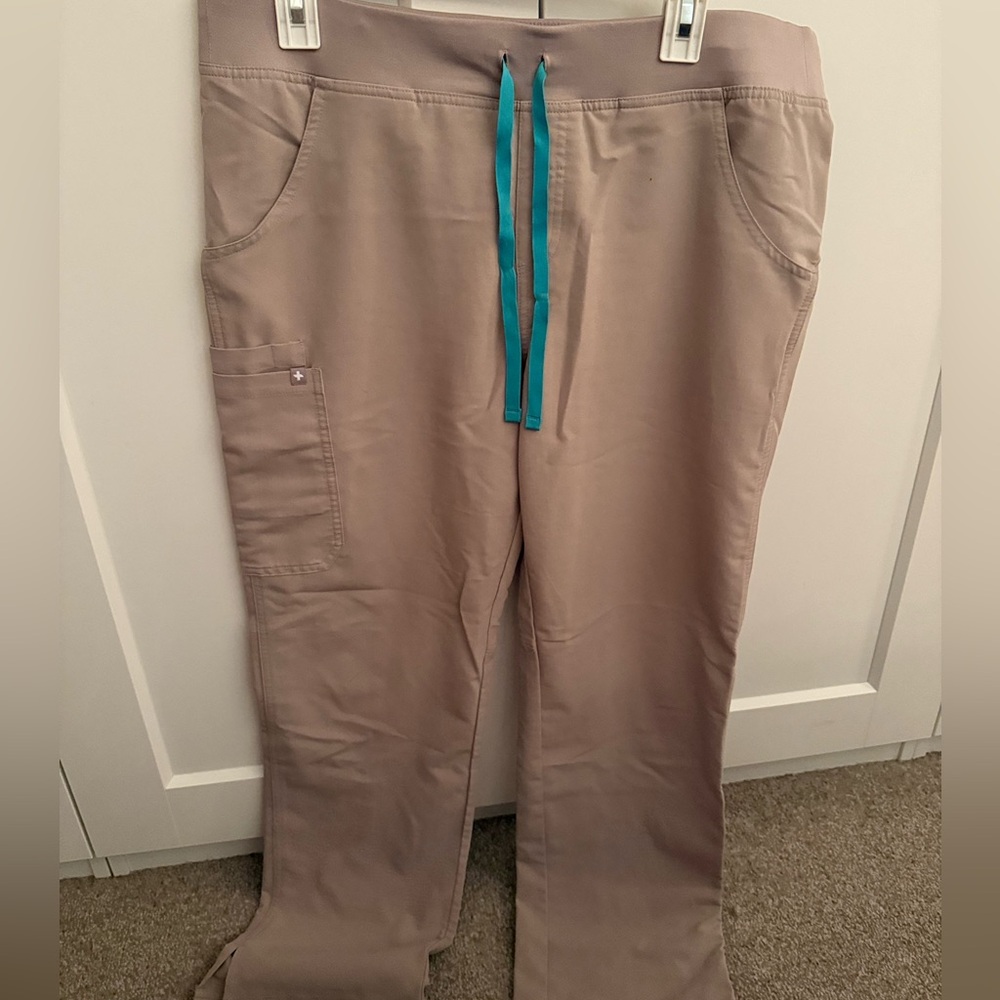 Figs Kade cargo colored scrub pants